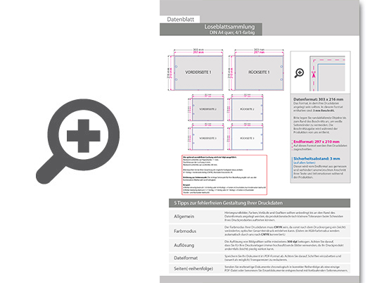 Product Bild loseblattsammlung_din_a4_quer__256_bl__tter_pro_sammlung__vorne_farbig_und_hinten_schwarz_(4_1)