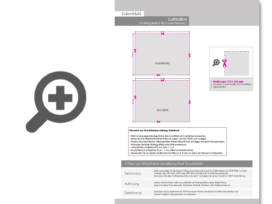 Product Bild luftballon_crystal_Ø_30_cm_2_2-farbig_(wei___&_hks_oder_pantone)_zweiseitig_bedruckt