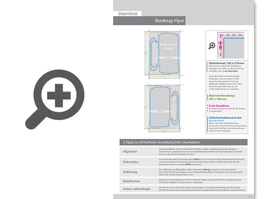 Product Bild bierkrug-flyer