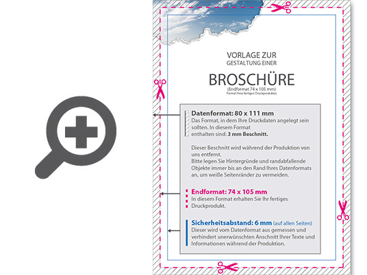 Product Bild brosch__re_mit_ring__sen__endformat_din_a7__20-seitig